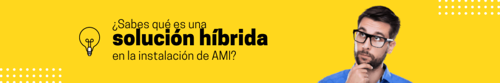 Solucion AMI híbrida con PLC