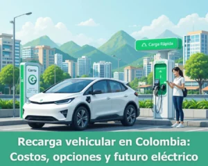 Recarga vehicular en Colombia